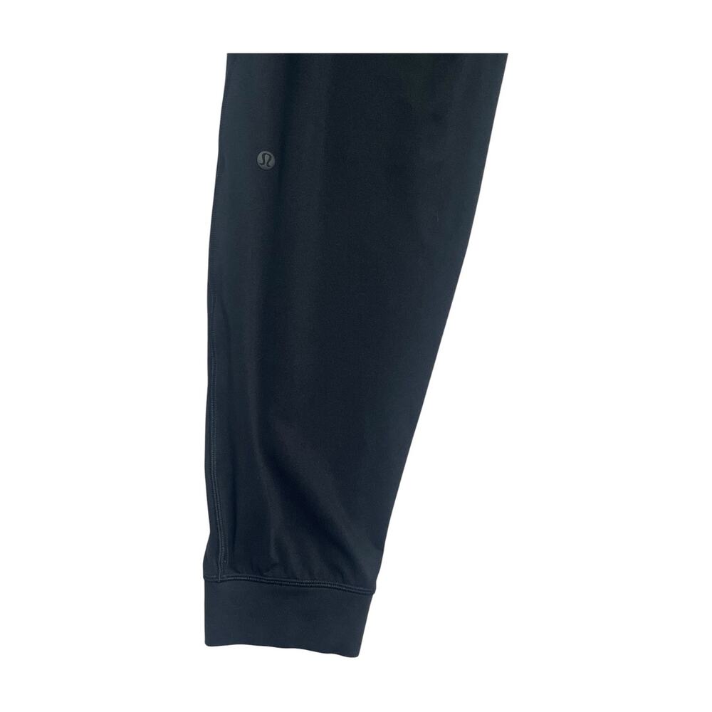 Lululemon Soft Jersey Joggers Pants Mens Large Black Tapered Athleisure Stretch - Picture 4 of 9
